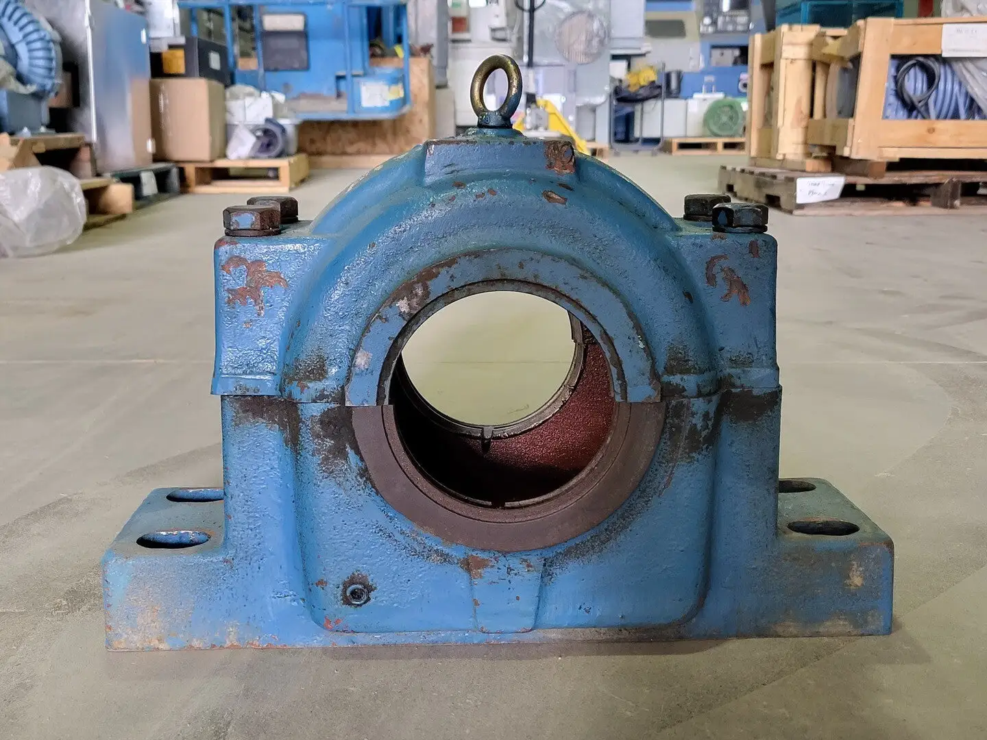 Split Pillow Block Bearing Housing 4.43" Bore, SAFD526