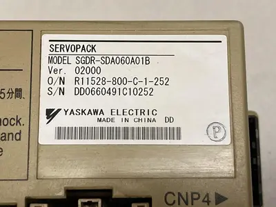 Used YASKAWA SGDR-SDA060A01B Servo Drives Ohio US | Surplus Asset Holdings #1237475