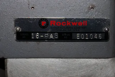 USED ROCKWELL 16-RAS