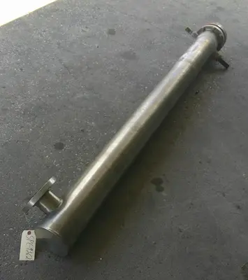 SPC9362  Heat Exchanger 35 sq.ft. Statco shell and tube heat exchanger, 150 psi shell, 150 psi internal, Stainless Steel