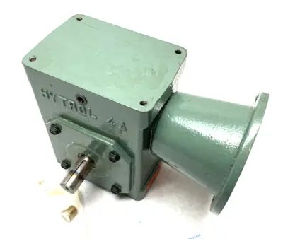 USED HYTROL RIGHT ANGLE SLIP-ON GEAR REDUCER 30:1 RATIO