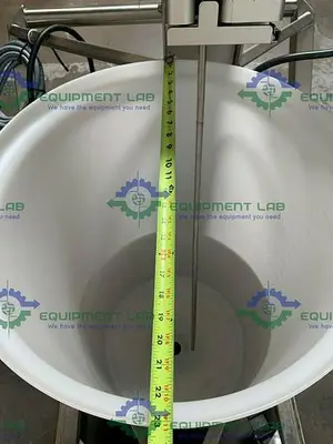 USED THERMO SCIENTIFIC HYCLONE 200L MIXER MODEL SV50182.01 ON ROLLING CART