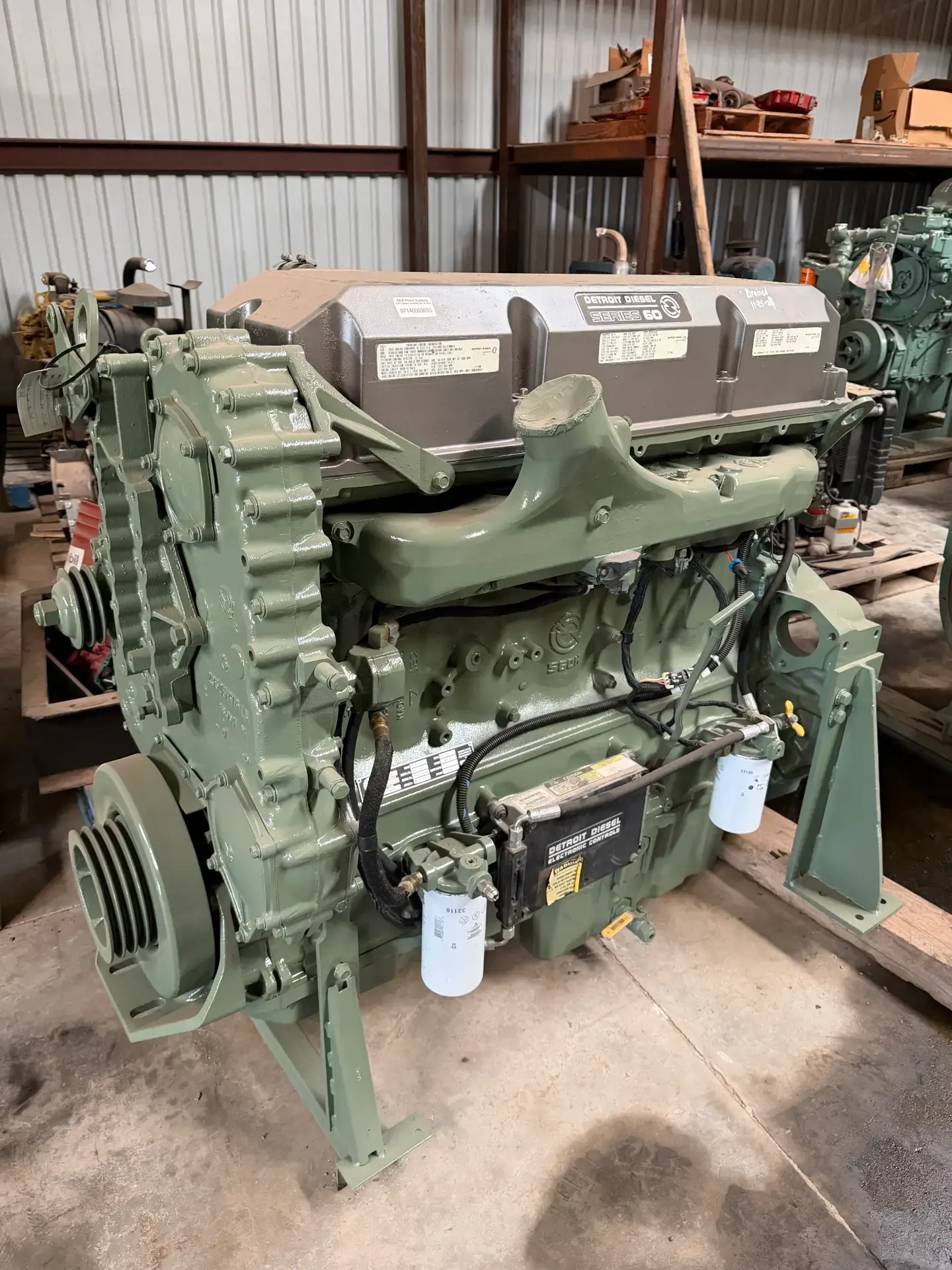Used DETROIT DIESEL SERIES 60 Generators Oklahoma US | Oil The Woodlands Group #1498250