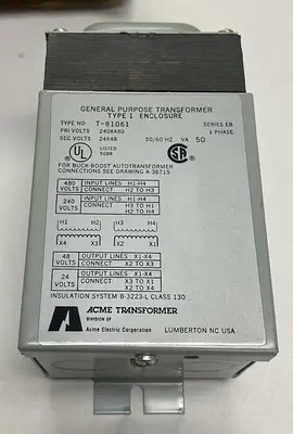 New | in-Stock ACME T-81061 Miscellaneous Equipment (Electrical & Power) | Surplus Asset Holdings #1188836