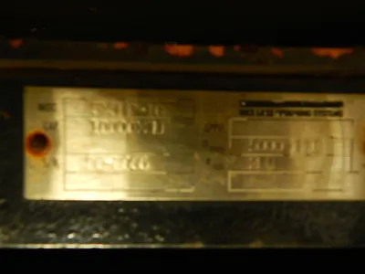 USED RICE LAKE PLATFORM SCALE PLATFORM SCALE