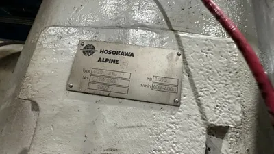 Hosokawa Alpine Fluidised Bed Opposted Jet Mill, Model 630 Afg 1