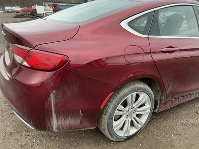 Used 2015 CHRYSLER 200 Cars Michigan US | Miedema Asset Management Group #1315964