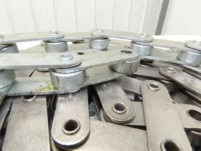 ZMC 250 Conveyor Attachment Roller Chain 50mm Dbl Pitch 5 Piece Total 18.825m
