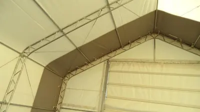 NEW 30X60X20 DOUBLE TRUSS STORAGE BUILDING