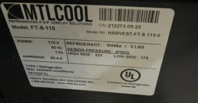 42-0192 MTL Cool Self Contained Cooler