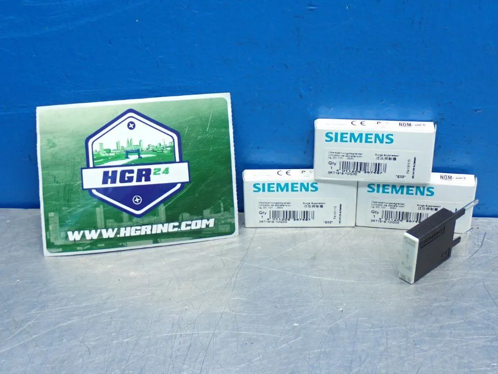 New | in-Stock SIEMENS 3RT19161DG00 Surge Protectors Ohio US | HGR 24 #756379