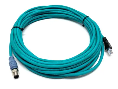 Used Turck Double-Ended Industrial Ethernet Cordset U-43774 PLC Ethernet Equipment Michigan US | Maverick Industrial Sales #1392901