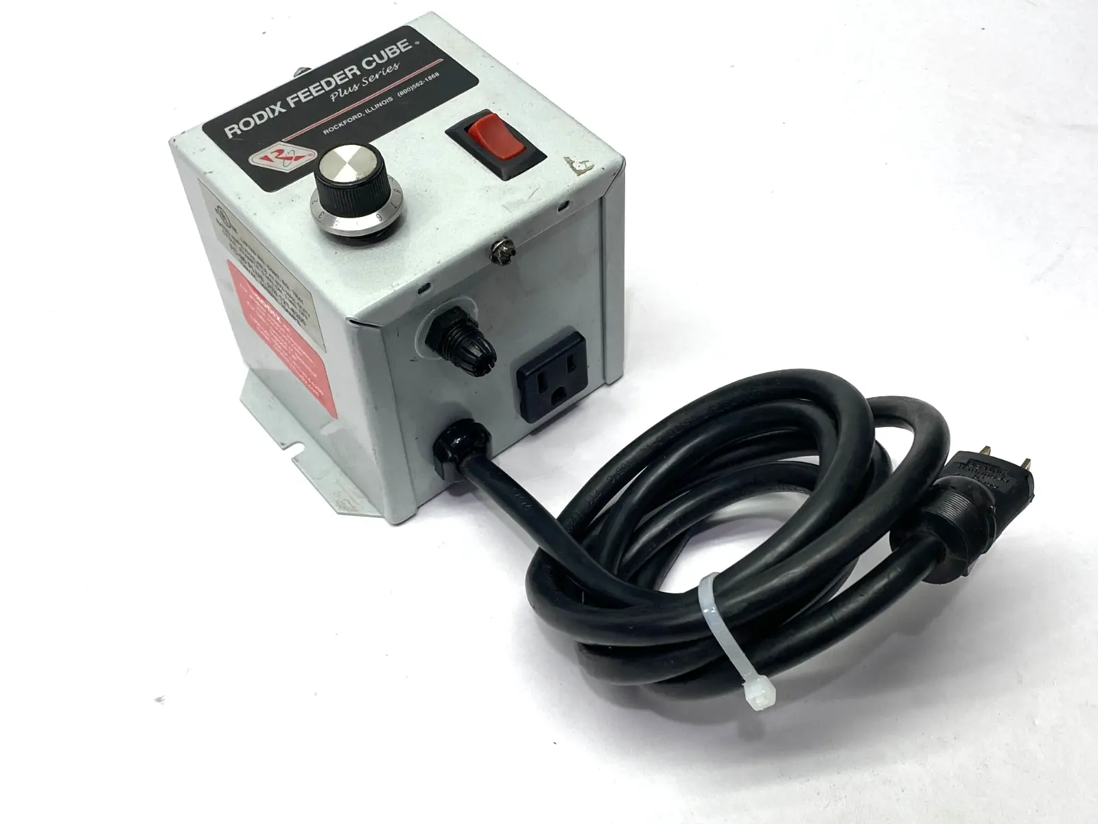 Used Rodix Feeder Cube Controller Unit 120VAC 15A, FC-90 Plus Industrial Controls Michigan US | Maverick Industrial Sales #1507290