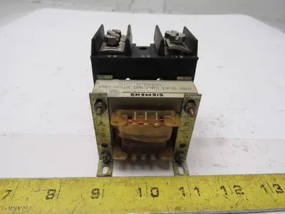 Siemens 4EM46 00.8CB Single Phase Transformer 50/90Hz-T40/E