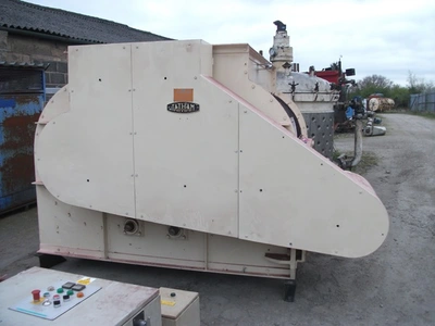 2,000L Tatum Forberg Twin Shafted Stainless Steel Mixer 22 kw