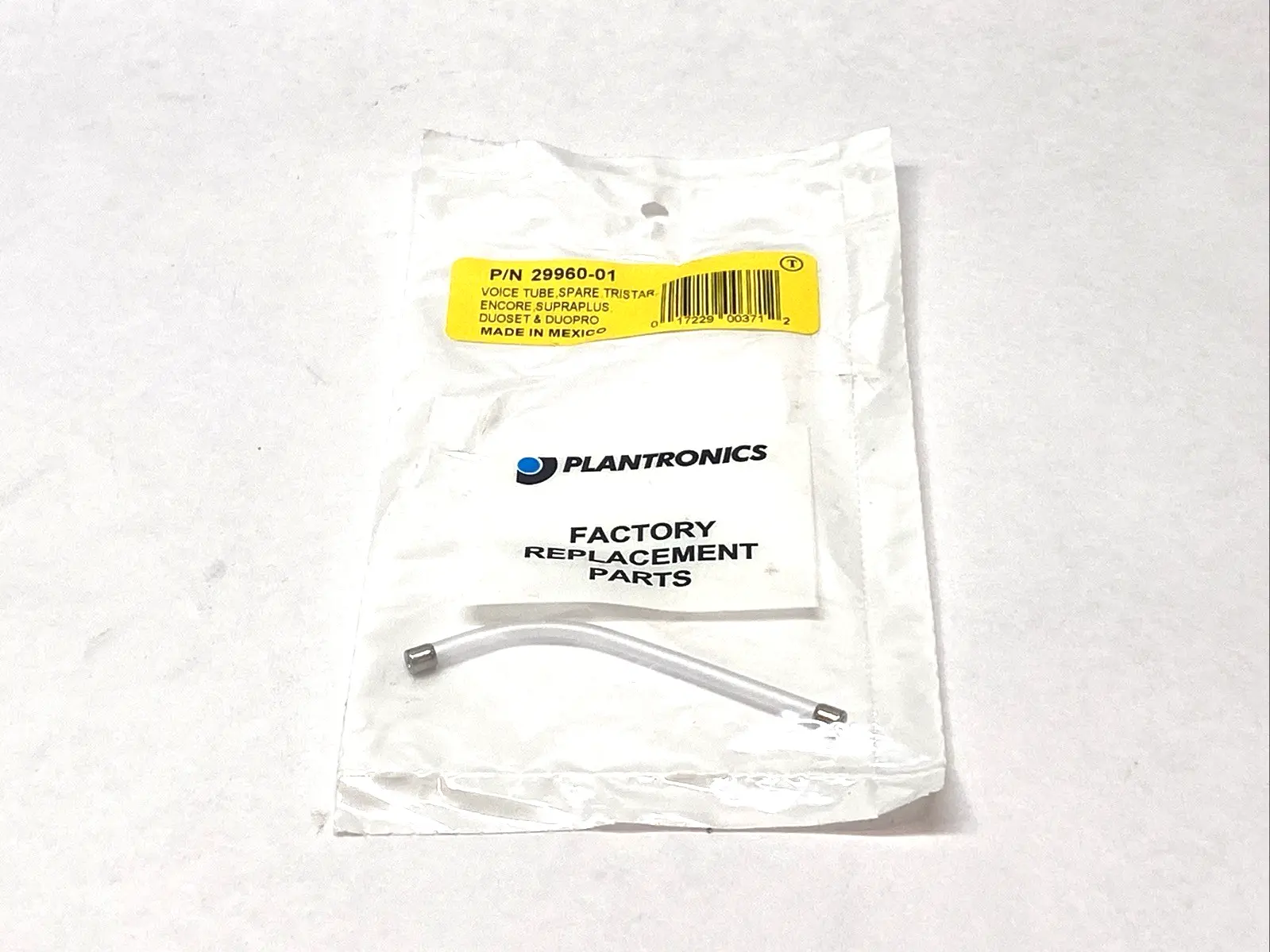 New | in-Stock Plantronics Clear Voice Tube Miscellaneous MRO Michigan US | Maverick Industrial Sales #1393260