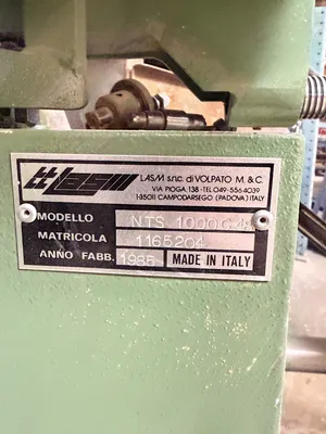 Used LASM NTS-1000C Belt Grinders Including Sanders California US | Heavy Wall Consulting #1326669