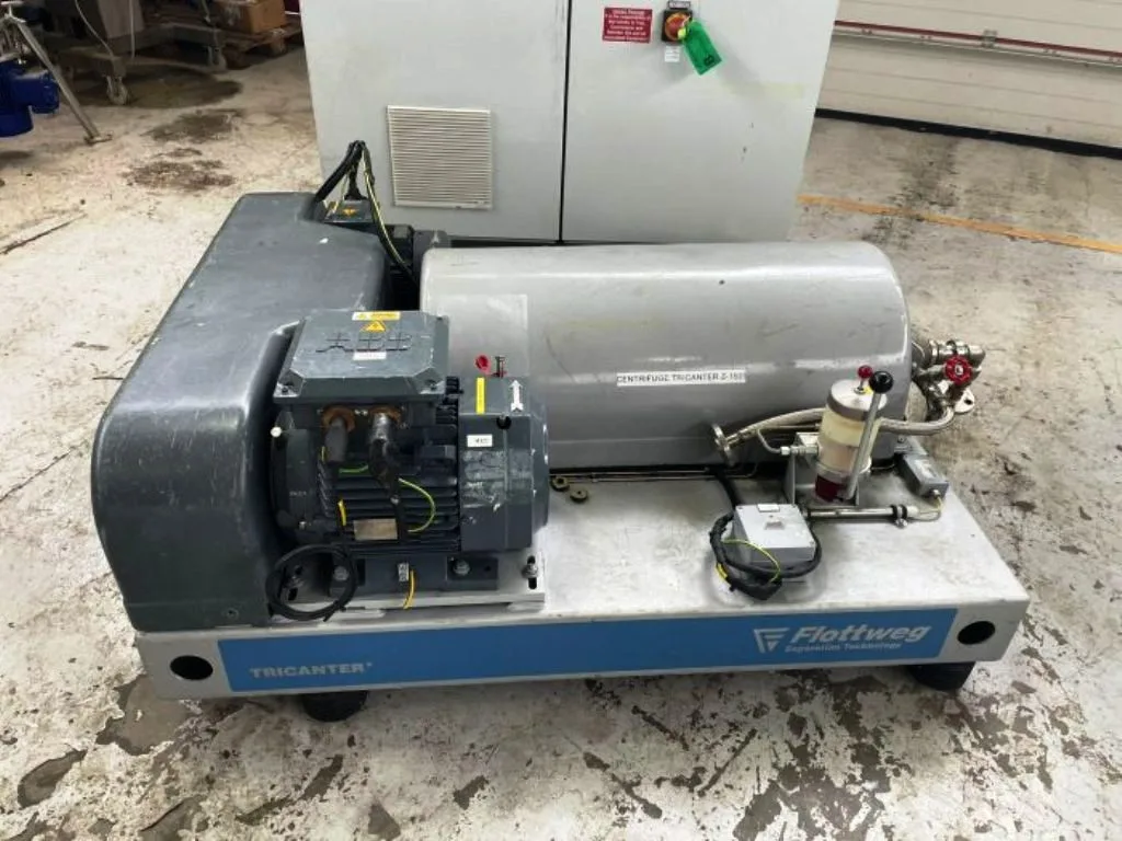 Flottweg Z23-4/441 tricanter centrifuge, 316SS.