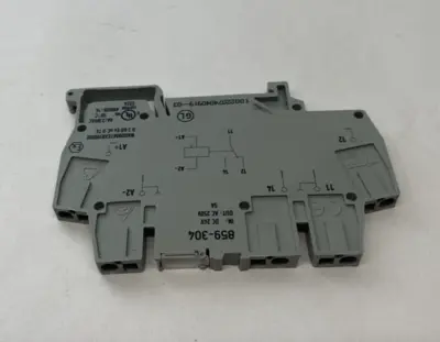 Used WAGO Relay Terminal Module 1-Changeover Contact, Red Indicator Relays & Switches Michigan US | Maverick Industrial Sales #1396976