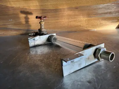 3/4" Class 150S Gate Valve w/ Flowmeter