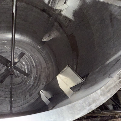 8,000L Stainless Steel Paddle Mix Tank – 7.5 kW