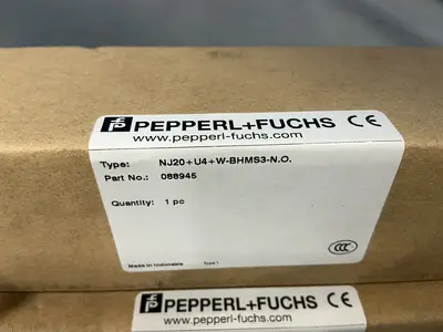 Used PEPPERL + FUCHS NJ20+U4+WBHMS3N.O. Proximity Sensors Ohio US | HGR 24 #1550056