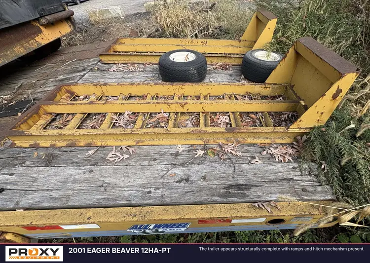 Used 2001 EAGER BEAVER 12HA-PT Flatbed Trailers New Jersey US | Proxy Equipment #1380091
