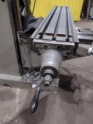 3 HP SUPERMAX MODEL #YCM-16VS VARIABLE SPEED VERTICAL RAM TYPE MILL: STOCK #19651