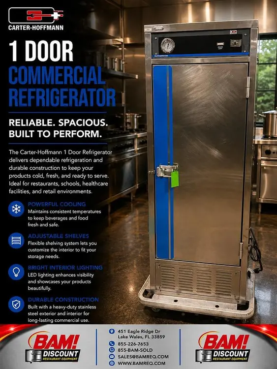 Used CARTER-HOFFMAN PHB450 Refrigerators Florida US | BAM Discount Restaurant Equipment #1395083