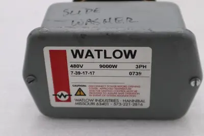 Watlow 7-39-17-17 Immersion Heater 0739 3 Phase 480V Thermal Element STOCK H1544