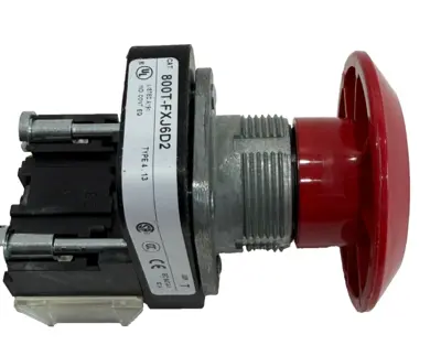 ALLEN BRADLEY 800T-FXJ6D2 PUSH BUTTON SER. T 800TFXJ6D2 NEW, SURPLUS