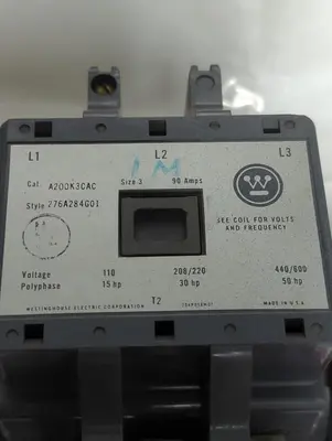 Used WESTINGHOUSE A200K3CAC Industrial Controls Ohio US | Surplus Asset Holdings #1309749