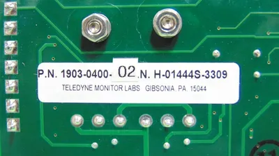 Teledyne Monitor Labs 1903-0400-02 Control Board Used