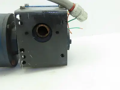 Iron Man HMQ818-15-H-56 Grove Gear 56C 15:1 Gearbox w/ Leeson 3/4 HP 480VAC 3Ø Motor