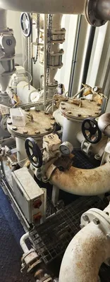 (2) Alfa-Laval fuel oil treatment plants.
