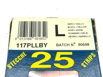 117PLLBY | Grafoplast  Wiremarker Strips PKG OF 25 - New Other