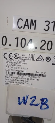 USED Wisenet PNF-9010RN