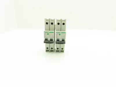 Schneider Electric C60 BPR 6 Amp Circuit Breaker 480Y/277V M9F53206 Lot of 2