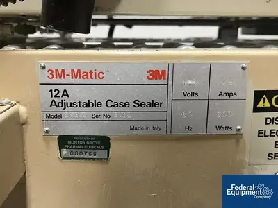 USED 3M 3M 12A Case Sealer, Model 29300