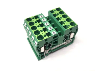 USED WEIDMÜLLER FEED-THROUGH TERMINAL BLOCK 1746770000 LOT OF 5