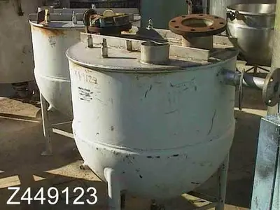 Kettle, 60 Gallon, C/st, S/st, Groen, 33" Dia, Jkt, 40 PSI, #Z449123