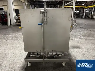 USED Sartorius 650 Liter Satorius Palletank for Mixing Jacketed