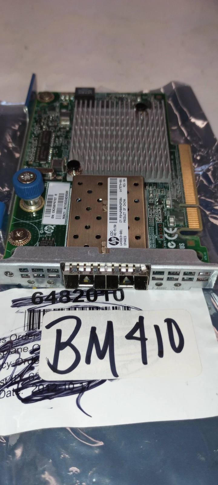 New | in-Stock HP 647579-001, HPE 647579-001 Ethernet 1 Servers Arizona US | ASSET CONVERSION SPECIALISTS, INC. #1421845