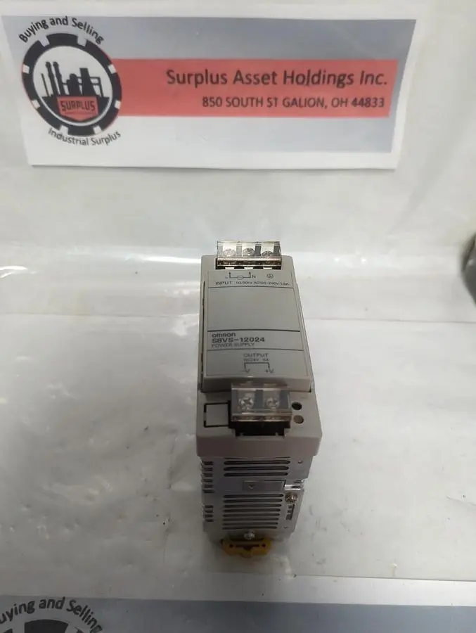 Used OMRON S8VS-12024 Miscellaneous Equipment (Electrical & Power) Ohio US | Surplus Asset Holdings #1234768