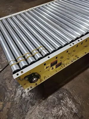 Used INTELLIGRATED LIVE ROLLER CONVEYOR - V-BELT Roller Conveyors Wisconsin US | Packer City Sales #1297862
