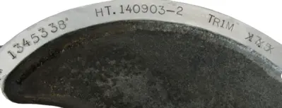 USED HT.140903-2 IMPELLER 813BRP-7 TR.15.375 813BRP-7 15"x7"