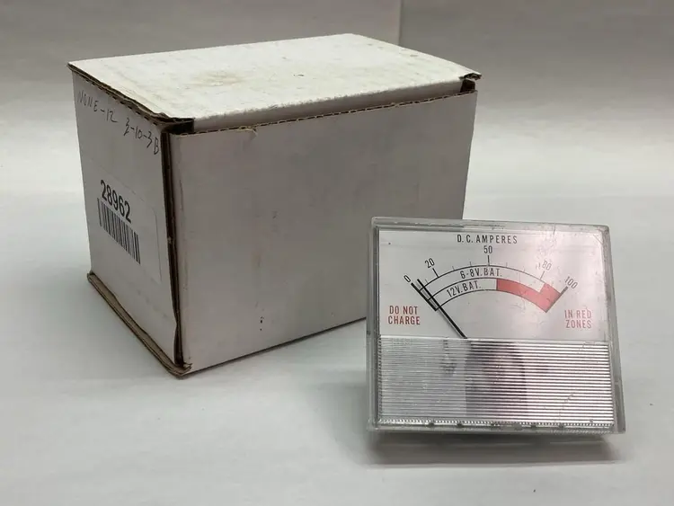 Used DC AMPERES 0-100A Meters - Misc Ohio US | Surplus Asset Holdings #1403119