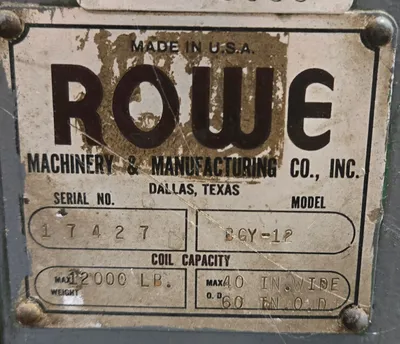 USED ROWE 12040DSL