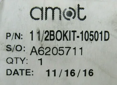 NEW AMOT 1096X105D THERMOSTAT 11/2BOKIT-10501D