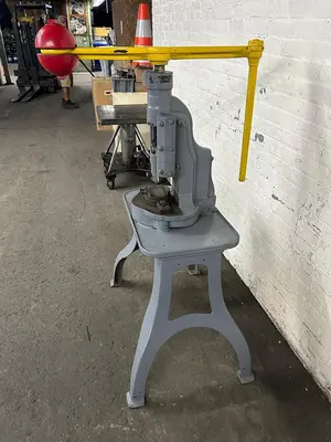 H. Blundell & co "Type" Hand Operated Stamping / Forming Screw Press / Fly Press